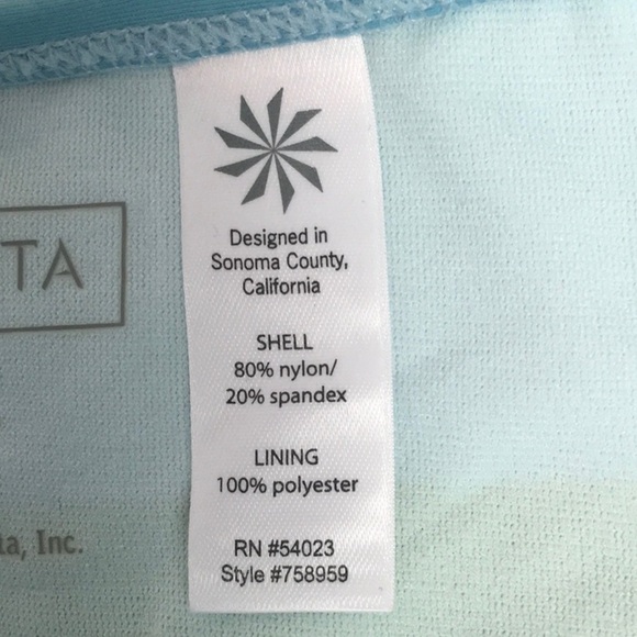 🎉 SALE ATHLETA Striped String Bikini Bottom - Picture 4 of 4